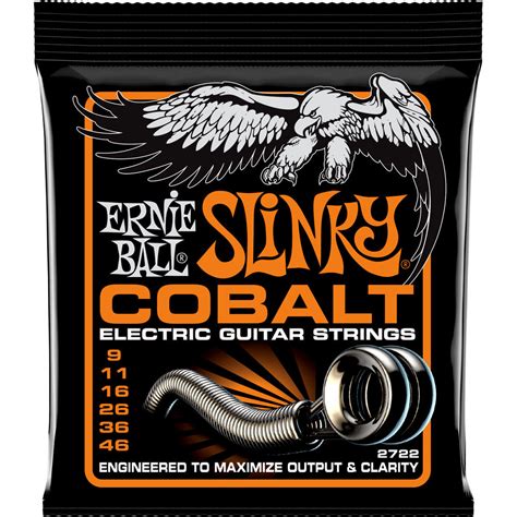 Ernie Ball Cobalt Hybrid Slinky Electric Guitar Strings P02722