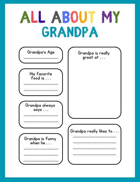 Grandpa Printables