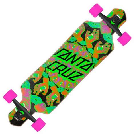 Santa Cruz Skateboards Mandala Hand Drop Thru Longboard 9 X 36