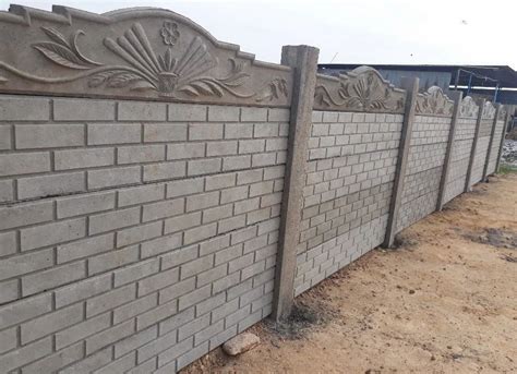 Prefab Rcc Cement Compound Boundary Wall Thickness 50 Mm At Rs 80 Sq