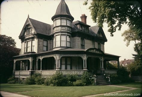 Victorian House Image Stable Diffusion Online
