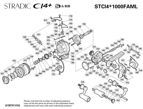 Exploring The Inner Workings Of Shimano Reels A Detailed Parts Diagram