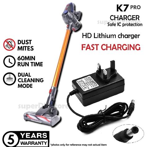 Vacuum Charger Phillips New 2023 K7 PRO Vacuum Cleaner Power Adapter