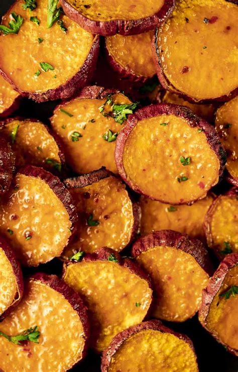 Sliced Baked Sweet Potato Recipe