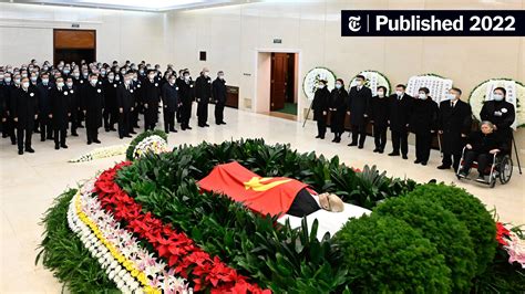 China’s Xi Emphasizes Unity at Jiang Zemin’s Funeral - The New York Times