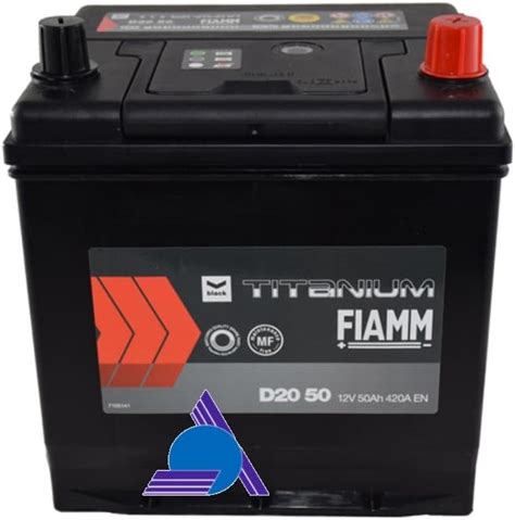 BATTERIA FIAMM TITANIUM 50Ah 420A EN Amazon It Auto E Moto