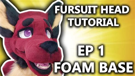 Foam Base With Moving Jaw How To Fursuit Head Tutorial EP 1 YouTube