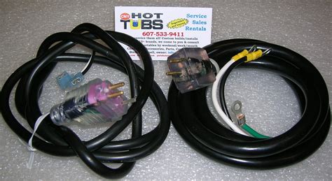 Hydro Quip Ps Series Hot Tub Heater Power Cord Set