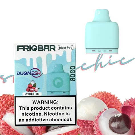 Poddis Freemax Friobar Blast Pod Disposable Vape Puffs Nic Mg