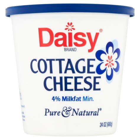 Daisy Pure And Natural Cottage Cheese 24 Oz Shoprite
