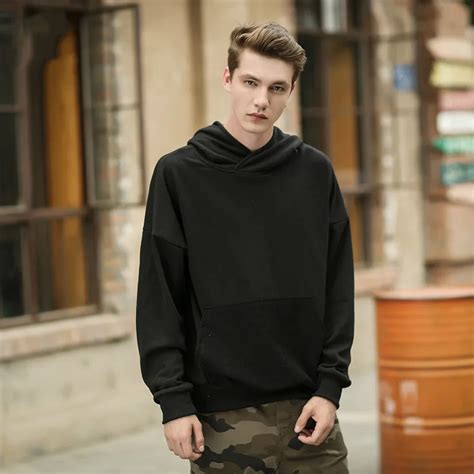 Casual Hoodies For Men 2017 Warm Autumn Winter Thick Wool Sweatshirt Hip Hop Fashion Hooded