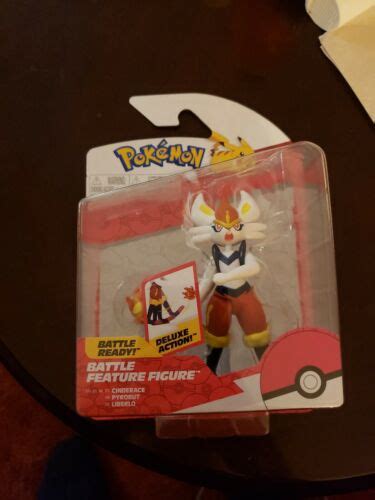 NEW Pokemon Figure CINDERACE Battle Feature Figure India Ubuy