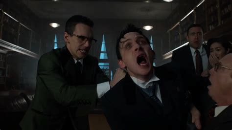 Edward Riddler Nygma Imagines Stabbing Oswald Penguin Cobblepot