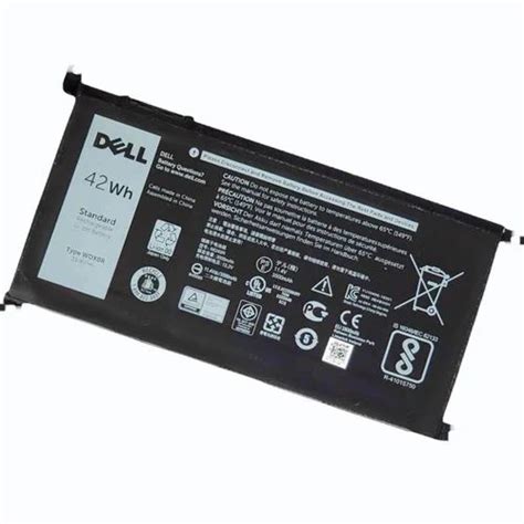 Dell Laptop Internal Battery Model Wdx R Battery Type Lithium Ion