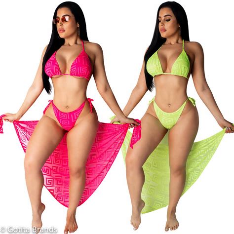 Bikini Swimsuit Fashion Three Piece Swimwear Sexy Beachwear Gotita Brands