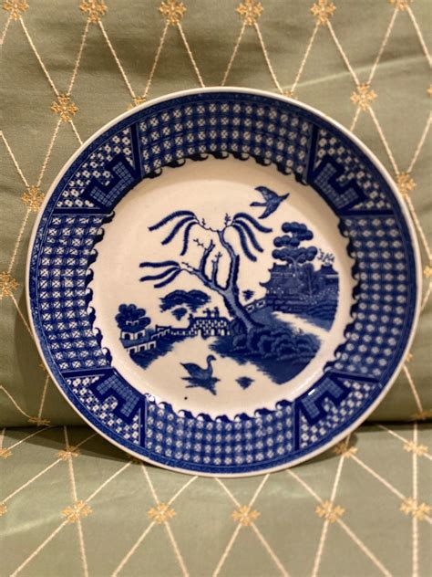 Blue Willow Dinner Plate Etsy