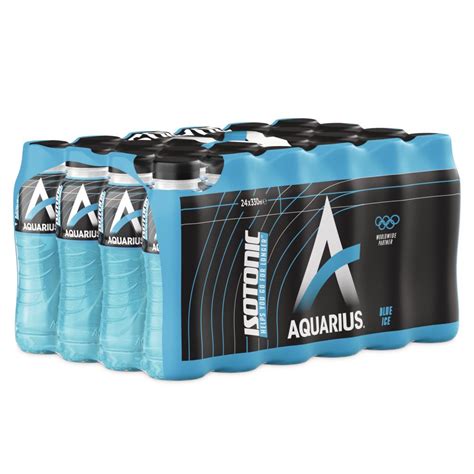 Drinxit Be AQUARIUS ISOTONIC BLUE ICE PET 24X33CL