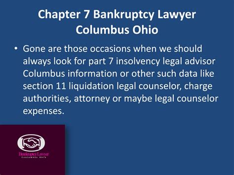 PPT - Bankruptcy Lawyer Columbus Oh PowerPoint Presentation, free
