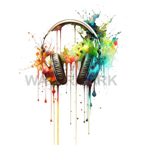 Headphones Art - Etsy