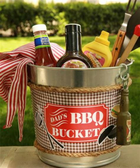 Diy Bbq Bucket T For Dad Everyday Dishes Recipe Bucket Ts