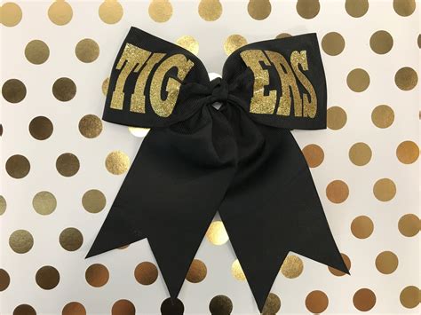 Black Cheer Bow Silhouette Img Abdul