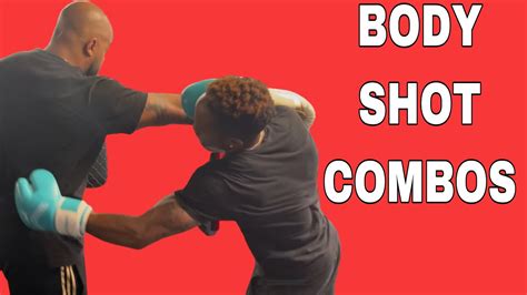 How To Throw A Body Shot Combination Boxing Combination Drill YouTube