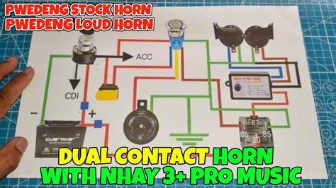 Stock Horn Na Pwede Maging Dual Horn With Nhay Pro Music Double