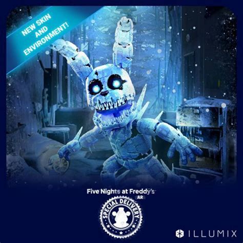 Nueva Skin De Plushtrap Frost Plushtrap FNaF Special Delivery FNaF