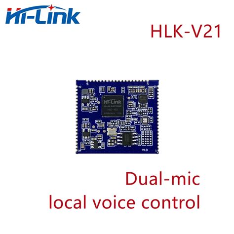 Frete grátis oi link venda quente novo HLK V21 duplo microfone módulo