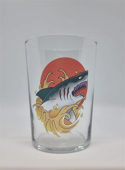 Hop A Geddon Shark Dive Into Refreshment With Our Tubo Beer Glass