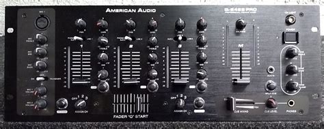 American Audio Q Pro Channel Dj Mixer Reverb