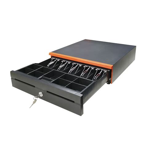 Rj11 Electronic 405mm Metal POS Register Safe Cash Drawer Box China