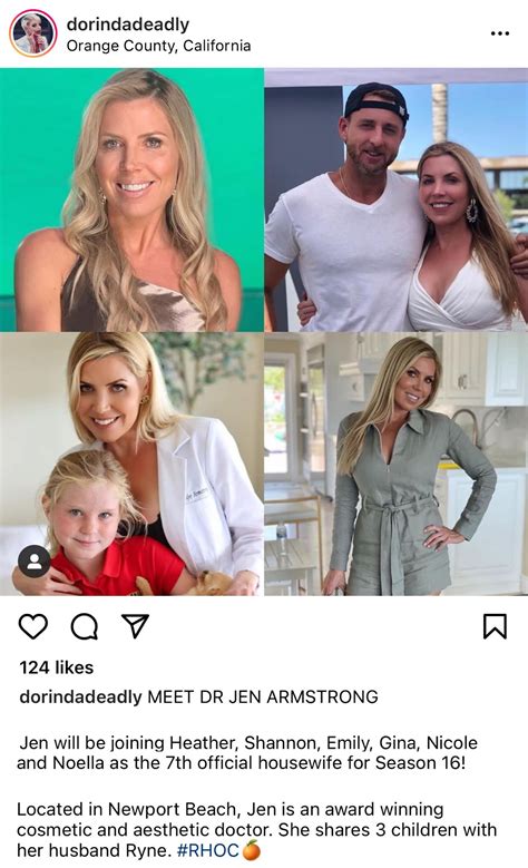 Dr. Jennifer Armstrong Is Reportedly Joining ‘RHOC’ For Season 16 Along