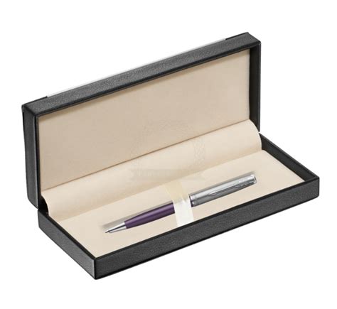 Parker Sonnet Sand Blasted Metal Violet Ct Ballpoint Pen In Classic Box