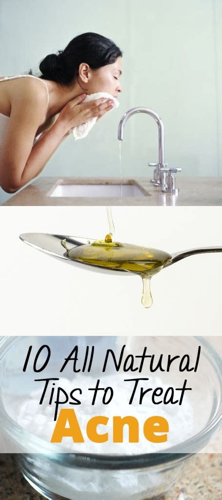 10 All Natural Tips To Treat Acne