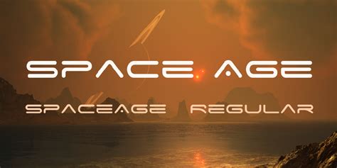 Download Space Age font | fontsme.com