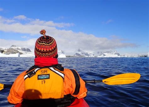 Kayaking in Antarctica