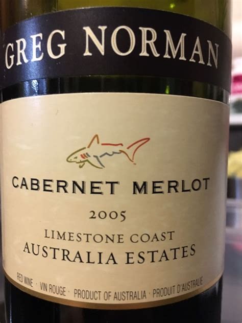 Greg Norman Cabernet Merlot 2005 Expert Wine Review: Natalie MacLean