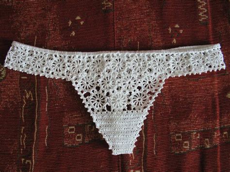 Sexy Crochet Bottomsee Thru Thongslow Rise Thongbarelly Etsy