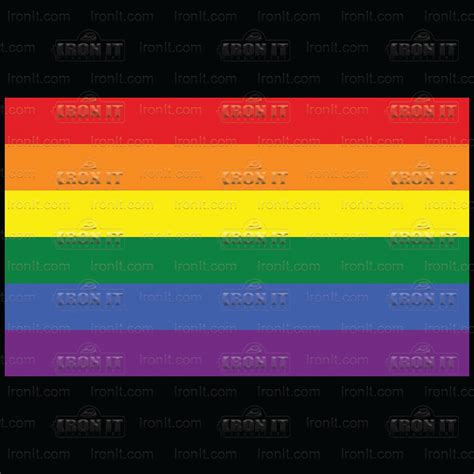 Lgbt Flag Pride Home Iron On Dtf Direct To Film Heat Transfers