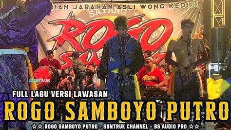 Rogo Samboyo Putro Lagu Lawasan Voc Gea Ayu Dinda Mening Youtube