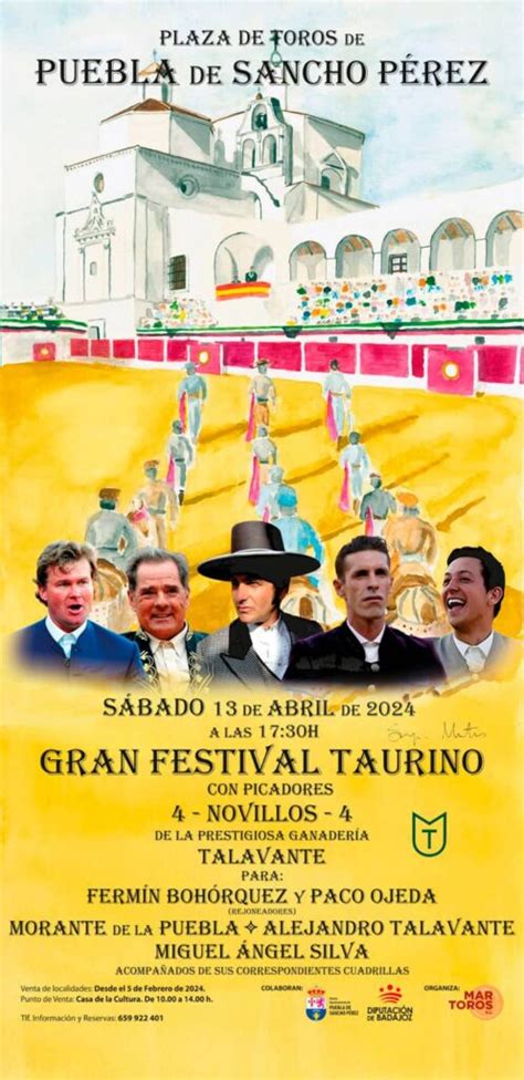 Festival en Puebla de Sancho Pérez Mar Toros