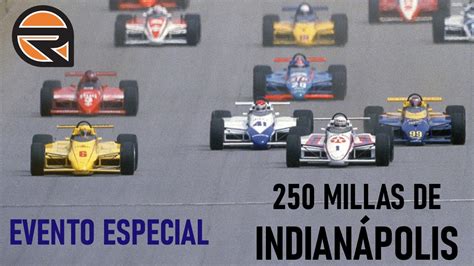 250 Millas De Indianapolis 1984 EN VIVO RFactor ONBOARD YouTube