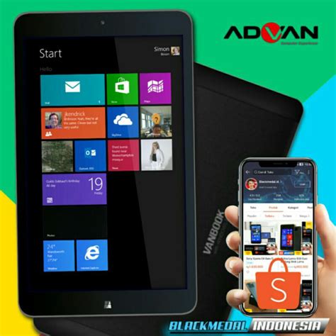 Jual TABLET WINDOWS 8 1 ADVAN VANBOOK W90 ORIGINAL GARANSI EX RESMI