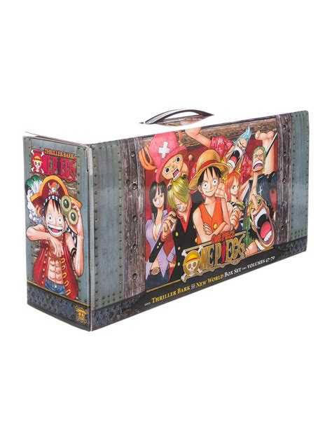 Comic Book One Piece Box Set Thriller Bark To New World Box Set Volumes