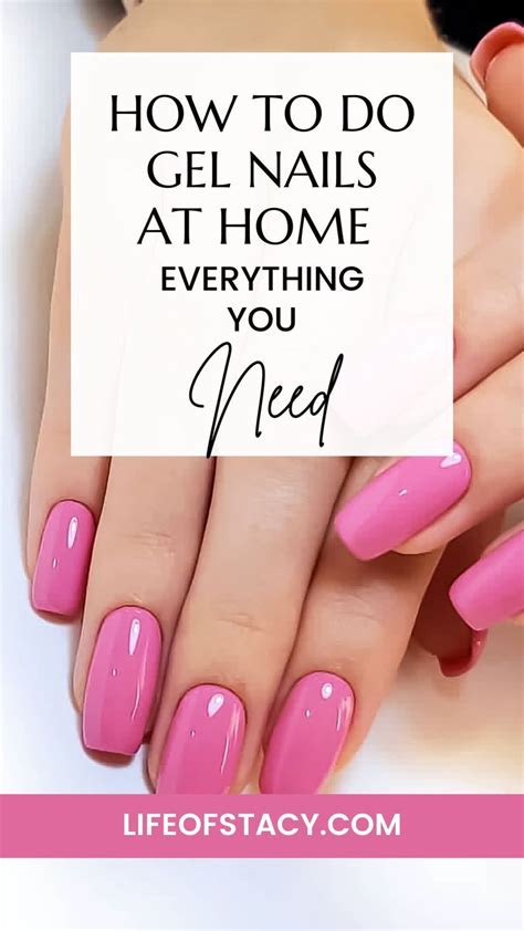 How To Do Your Own Gel Nails At Home And Everything You Need 2023 Artofit