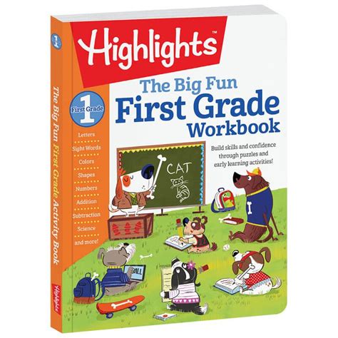 Big Fun First Grade Workbook First Grade Activities Early Learning