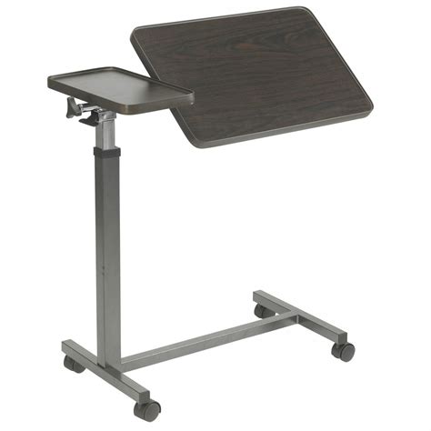 Drive Medical 13068bv Overbed Table Double Tilt Top Vitality Medical