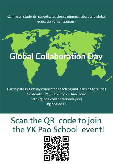 Global Collaboration Daywe Look Forward To Your Participation News