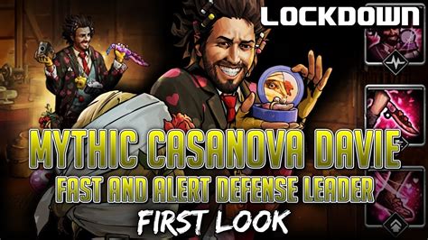 TWD RTS Mythic Casanova Davie Fast And Alert Defense Leader Walking